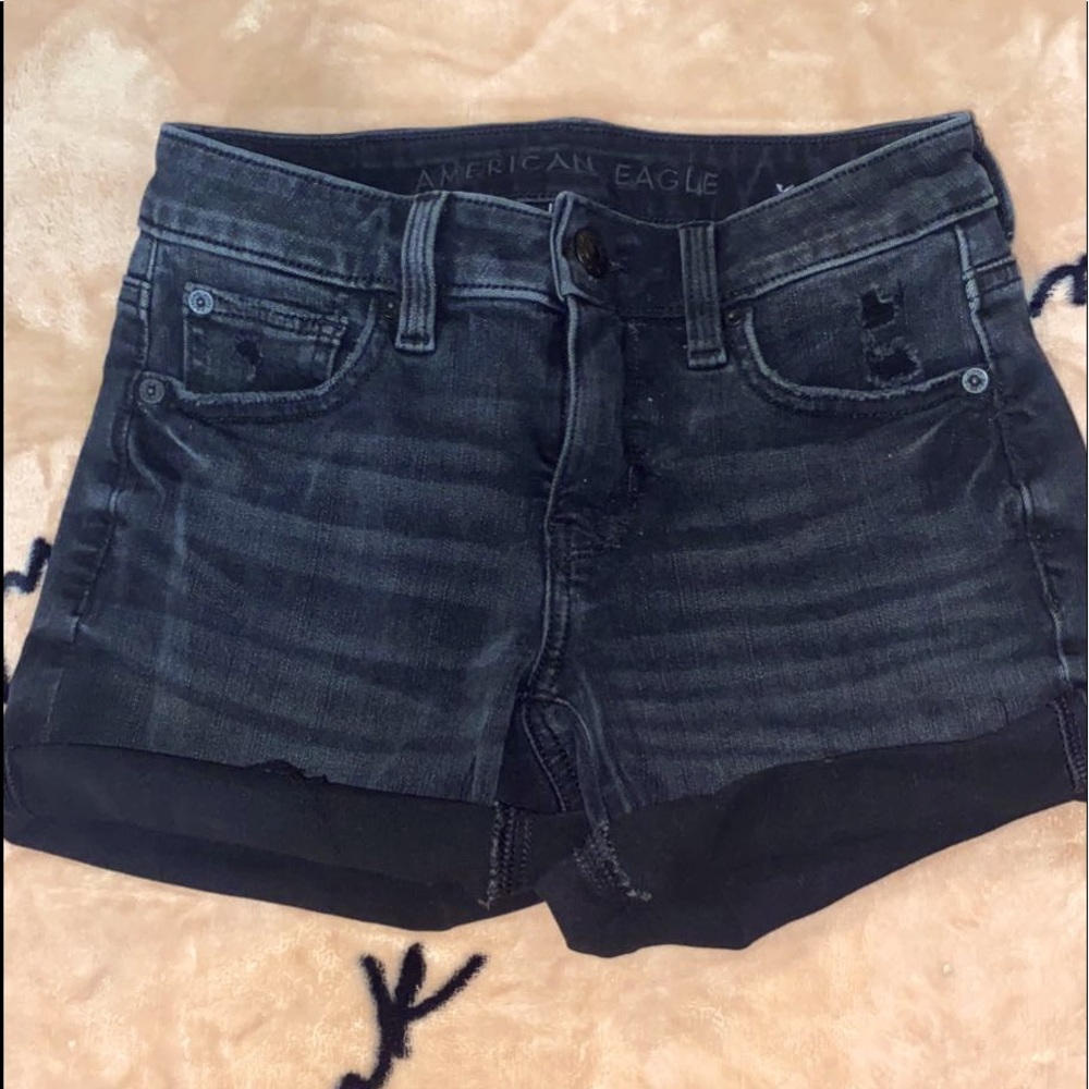 Black American Eagle shorts